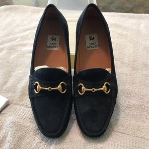 Carlo Miranda Navy Loafers